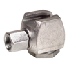 Button Head Couplers (Connection Type : Female/Female, Female Thread : 1/8 in (NPTF), Wt. : 0.29 lb)