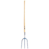 Manure/Compost & Hay Forks (No. of Tines : 3, Tine Shape : Oval, Head Width : 7 1/2 in)