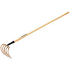 Manure & Potato Hooks (No. of Tines : 5, Tine Shape : Curved, Head Width : 6 1/2 in)
