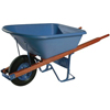Jackson� Contractors Wheelbarrows (Capacity Vol. : 5.75 cu ft, Tray Type : Poly, Color : Blue)