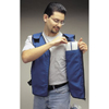 Standard Vest f/Cooling Inserts (Size Group : 2X-Large, Closure Type : Zipper Front, Velcro Top Sides, Height : 8 in)