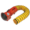 DC Axial Blowers w/Canister (Power Cap. : 1/4 hp, Amps : 13.00 A, Voltage : 12.00 VDC)