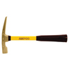 Bricklayer's Hammers (Head Weight : 1 1/2 lb, Handle Type : Straight, Overall Length : 14 in)