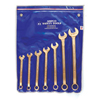 7 Piece Combination Wrench Sets (Opening Size : 3/8 in, 7/16 in, 1/2 in, 9/16 in, 5/8 in, 3/4 in, 7/8 in, Opening Type : Open/Box, Handle Type : Off-Set)