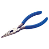 Long Nose Pliers with Cutters (Overall Length : 7 in, Jaw Shape : Straight, Weight : 0.34 lb)