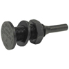 Drive Arbors-UA Series-Threaded Shaft (Arbor Diam : 3/8 in, Stem Diam : 1/4 in, Stem Length : 3/4 in)