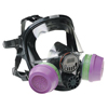 7600 Series Silicone Full Facepiece Respirators (Lens Material : Hard-Coated Polycarbonate, Cartridges Sold Separately)