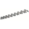 Crowfoot Wrench Socket Sets (Drive Size : 3/8 in, Drive Type : Square, Opening Size : 3/8 in, 7/16 in, 1/2 in, 9/16 in, 5/8 in, 11/16 in, 3/4 in, 13/16 in, 7/8 in)