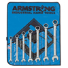 7 Piece Geared Combination Wrench Sets (No. of Points : 12, Opening Size : 3/8 in, 7/16 in, 1/2 in, 9/16 in, 5/8 in, 11/16 in, 3/4 in, Opening Type : Open/Box)