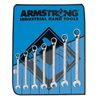 7 Piece Geared Reversible Wrench Sets (No. of Points : 12, Opening Size : 3/8 in, 7/16 in, 1/2 in, 9/16 in, 5/8 in, 11/16 in, 3/4 in, 3/8 in [Min], 3/4 in [Max], Opening Type : Open/Box)