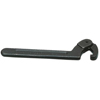 Adjustable Hook Spanner Wrenches (Opening Size : 3/4 in [Min], 2 in [Max], Opening Type : Hook, Hook Thickness : 11/32 in)