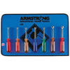7-Piece Nut Driver Sets (Opening Size : 1/4 in, 9/32 in, 5/16 in, 11/32 in, 3/8 in, 7/16 in, 1/2 in, Opening Type : Hex, Includes : Vinyl Roll)