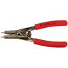 Convertible Replaceable Tip Retaining Ring Pliers (Tip Diam : 0.023 in [Min], 0.047 in [Max], Jaw Opening : 1/8 in [Min], 1 in [Max], Jaw Shape : Straight)