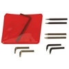 Replacement Tip Sets (For Model : 68-090, Includes : (1 Pair) Straight, .120 in. dia. Black, (1 Pair) 45� Angle, .120 in. dia. Black, (1 Pair) 90� Angle, .120 in. dia. Black, Type : Tip Set)
