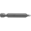 Square Recess Power Bits (Tip Size : 3/32 in, Tip Size Symbol : #1, Tip Type : Square)