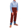Split Leg Waist Aprons (Width : 24 in, Length : 24 in, Material : Leather)