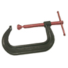 Drop Forged C-Clamps (Opening Size : 0 in [Min], 8 1/4 in [Max], Throat Depth : 5 in, Spindle Diam : 3/4 in)