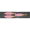 Accessory Kits (Used on Torch(es) : 17, 18, 25, Includes : (1) Short Back Cap, (3) Collet Bodies - .040, 1/16, 3/32 in, (3) Collets - .040, 1/16, 3/32 in, (3) Alumina Nozzles - #4, #5, #6, (3) Tungsten 7 - .040, 1/16, 3/32 in)