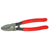 Cable Cutters (Cable/Wire Size : 6 AWG [Min], 4 /0 AWG [Max], Overall Length : 8 3/8 in, Material : Carbon Steel)