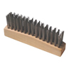 Chipping Hammer Brushes (Bristle Material : Carbon Steel, Bristle Rows : 3 X 15, Handle Material : Wood)