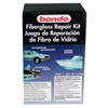 Fiberglass Repair Kits (Quantity : 6 Kits Per Case, Capacity Vol. : 1/2 pt, Includes : Fiberglass Resin, Spreader, Hardener, Cloth, Mixing Tray, Stick)
