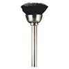 Bristle Brushes (Bristle Material : Nylon, Diameter : 1/2 in, Shank Diam : 1/8 in)
