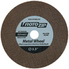 Zip® Wheels (Applicable Materials : Ferrous Non-Ferrous Metals, Diameter : 3 1/2 in, Type : Cut-Off Wheel)