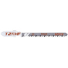 Bi-Metal Jigsaw Blades (Quantity : 5 Each per Card, Applicable Materials : Wood, Cutting Edge Material : Bi-Metal)