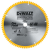 Construction Miter/Table Saw Blades (Diameter : 12 in, Thickness : 0.0710 in, Arbor Diam : 1 in)