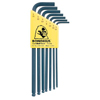 Balldriver� L-Wrench Key Sets (Measuring System : Inch, Tip Size : 5/64 in, 3/32 in, 7/64 in, 1/8 in, 9/64 in, 5/32 in, 3/16 in, Tip Type : Hex Ball)