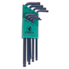 BallStar� L-Wrench Sets (Tip Size Symbol : T-9, T-10, T-15, T-20, T-25, T-27, T-30, T-40, Tip Type : Torx Ball, Handle Type : L-Handle)