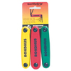 GorillaGrip� Multi-Pack Fold-Ups (Measuring System : Torx, Inch, Metric, Tip Size Symbol : T9, T10, T15, T20, T25, T27, T30, T40, Tip Size : 5/64 in, 3/32 in, 7/64 in, 1/8 in, 9/64 in, 5/32 in, 3/16 in, 7/32 in, 1/4 in, 2 mm, 2.500 mm, 3 mm, 4 mm, 5 mm, 6 mm, 8 mm)