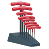 Standard T-Handle Hex Tool Sets (Measuring System : Metric, Tip Size : 2 mm, 2.500 mm, 3 mm, 4 mm, 5 mm, 6 mm, 8 mm, 10 mm, Tip Type : Hex)