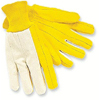 Chore Gloves (Quantity : 12 Pairs, Material : Cotton Canvas, Style : Clute-Straight Thumb, Canvas Back)