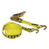 Ratchet Tie-Down Straps (Load Cap. : 10000 lb [Max], Length : 27 ft, Width : 2 in)