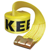 Ratchet Tie-Down Straps (Load Cap. : 15000 lb [Max], Length : 30 ft, Width : 4 in)