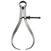 Outside Flat-Legs Spring Calipers (Range : 8 in [Max], 200 mm [Max], Measurement Type : Outside, Type : Spring Caliper)