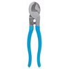 Cable Cutters (Cutting Cap. 2 : Up to 4/0 Aluminum, Up to 2/0 Soft Copper, Overall Length : 9 1/2 in, Cutting Direction : Straight)
