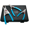 Snap Ring Pliers Set (Overall Length : 6 1/4 in, 8 in, 10 in, Includes : 926, 927, 929 Retaining Pliers, Height : 2 1/4 in)