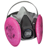 6000 Series Half Facepiece Respirator Assemblies (Filtration Grade : P100, Size Group : Medium, Includes : Filters 2091, P100)
