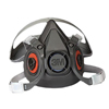 6000 Series Half Facepiece Respirators (Protected Area : Half Facepiece, Size Group : Small, Suspension : Adjustable Strap)