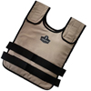 Chill-Its� 6200 Phase Change Cooling Vests (Size Group : L/XL, Color : Khaki, Closure Type : Hook Loop)