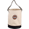 Arsenal� 5730 Leather Bottom Buckets (Diameter : 12 1/2 in, Height : 17 in, Material : Leather, 20 oz. Canvas)