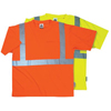 GLoWEAR� 8289 Class 2 Economy T-Shirts (Size Group : Medium, Color : Lime, Material : Polyester)