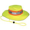GLoWEAR� 8935 Hi-Vis Ranger Hats (Size Group : L/XL, Material : Oxford Polyester, Color : Lime)
