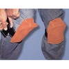 Knee Pads (Material : Leather, Fastening Method : Elastic Strap, Resistance : Sparks)