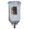 Filter Polycarbonate Bowls (Inlet Size : 1/4 in (NPT), 3/8 in (NPT), Type : Bowl, Wt. : 0.43 lb)
