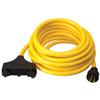 Generator Extension Cords (Length : 25 ft, Wt. : 15 1/4 lb)