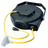Luma-Site� Cord Reels w/Lighted Tri Source� (Conductor Size 1 : 12/3 AWG, Cable Marking : SJTW, Length : 50 ft)