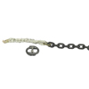 Spinning Chain Kits (Trade Size : 1/4 in, Length : 20 ft, Material : Alloy Steel)